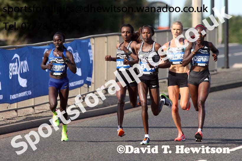 Womens Great North Run. Photo: David T. Hewitson/Sports for All Pics